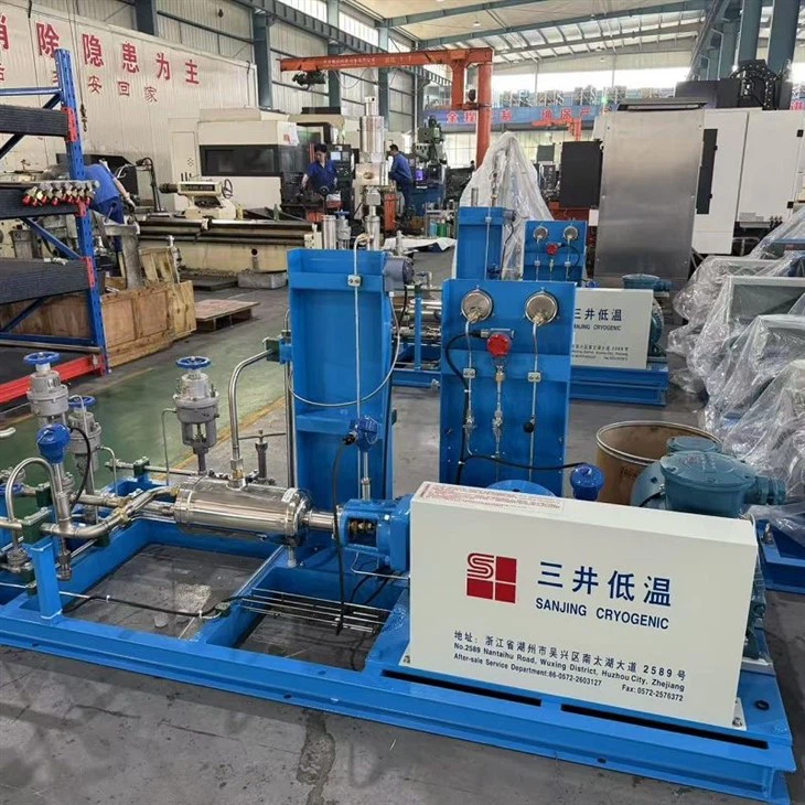 Cryogenic Reciprocating Pump Skid high quality