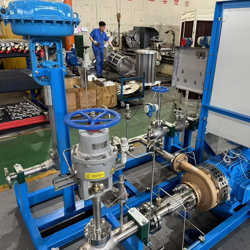 High Pressure Centrifugal Pump Skid